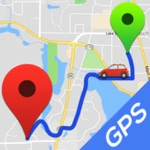 gps navigator android application logo